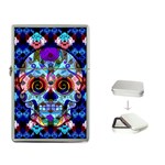 Sugar Skulls   Hypno Flip Top Lighter