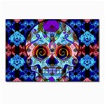 Sugar Skulls   Hypno Postcard 4  x 6 