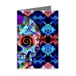 Sugar Skulls   Hypno Mini Greeting Card