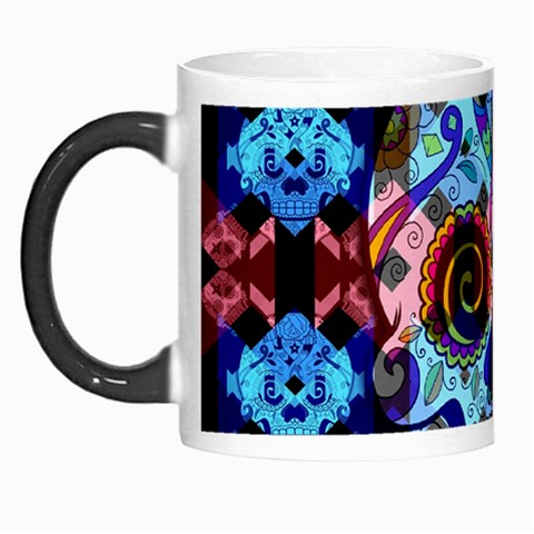 Sugar Skulls   Hypno Morph Mug from ArtsNow.com Left