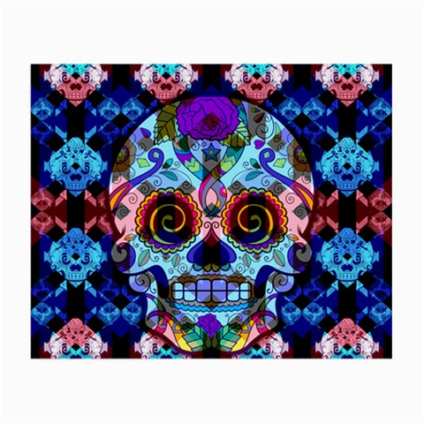 Sugar Skulls   Hypno Glasses Cloth (Small) from ArtsNow.com Front