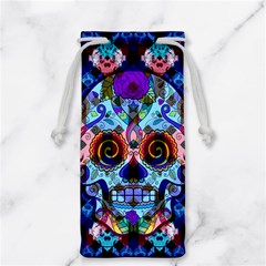 Sugar Skulls   Hypno Jewelry Bag from ArtsNow.com Front