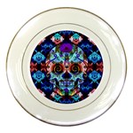 Sugar Skulls   Hypno Porcelain Plate