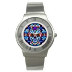 Sugar Skulls   Hypno Stainless Steel Watch