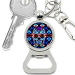 Sugar Skulls   Hypno Bottle Opener Key Chain