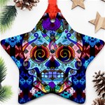 Sugar Skulls   Hypno Star Ornament (Two Sides)