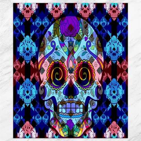 Sugar Skulls   Hypno Canvas 8  x 10  from ArtsNow.com 8.15 x9.66  Canvas - 1