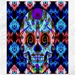 Sugar Skulls   Hypno Canvas 8  x 10 