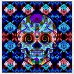 Sugar Skulls   Hypno Canvas 12  x 12 