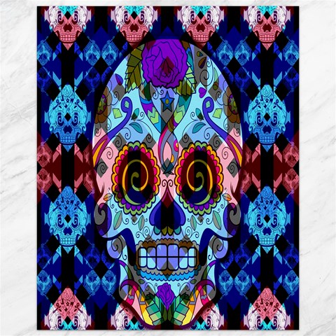 Sugar Skulls   Hypno Canvas 16  x 20  from ArtsNow.com 15.75 x19.29  Canvas - 1