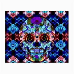 Sugar Skulls   Hypno Glasses Cloth (Small, Two Sides) from ArtsNow.com Back