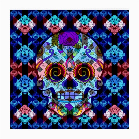 Sugar Skulls   Hypno Glasses Cloth (Medium, Two Sides) from ArtsNow.com Front