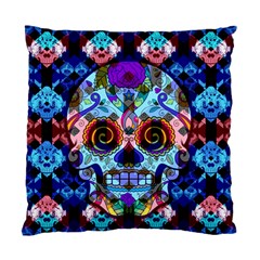 Sugar Skulls   Hypno Standard Cushion Case (Two Sides) from ArtsNow.com Front