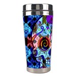 Sugar Skulls   Hypno Stainless Steel Travel Tumbler