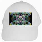 Sugar Skulls   Spiral White Cap