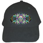 Sugar Skulls   Spiral Black Cap