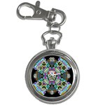 Sugar Skulls   Spiral Key Chain Watch