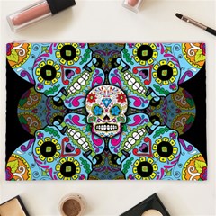 Sugar Skulls   Spiral Cosmetic Bag (XXL) from ArtsNow.com Front