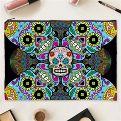 Sugar Skulls   Spiral Cosmetic Bag (XXXL) from ArtsNow.com Front