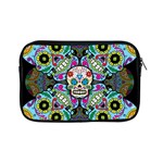 Sugar Skulls   Spiral Apple iPad Mini Zipper Case