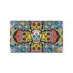 Sugar Skulls   Patterned Sticker (Rectangular)