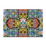 Sugar Skulls   Patterned Sticker A4 (100 pack)