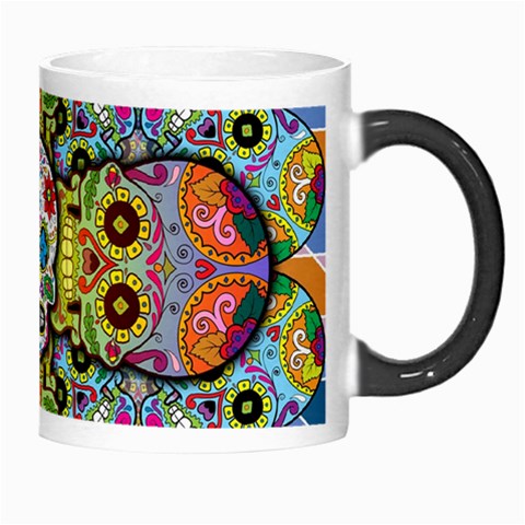Sugar Skulls   Patterned Morph Mug from ArtsNow.com Right
