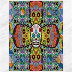 Sugar Skulls   Patterned Canvas 12  x 16 