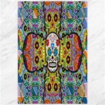 Sugar Skulls   Patterned Canvas 20  x 30 
