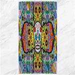 Sugar Skulls   Patterned Canvas 40  x 72 