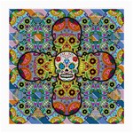 Sugar Skulls   Patterned Glasses Cloth (Medium)