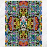 Sugar Skulls   Patterned Canvas 11  x 14 