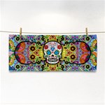 Sugar Skulls   Patterned Hand Towel