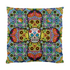 Sugar Skulls   Patterned Standard Cushion Case (Two Sides) from ArtsNow.com Back