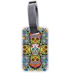 Sugar Skulls   Patterned Luggage Tag (two sides)