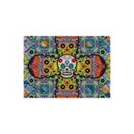 Sugar Skulls   Patterned 5  x 7  Desktop Photo Plaque 