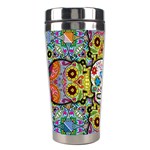 Sugar Skulls   Patterned Stainless Steel Travel Tumbler