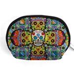 Sugar Skulls   Patterned Accessory Pouch (Medium)
