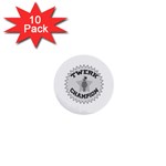 Twerk Champion 1  Mini Button (10 pack) 