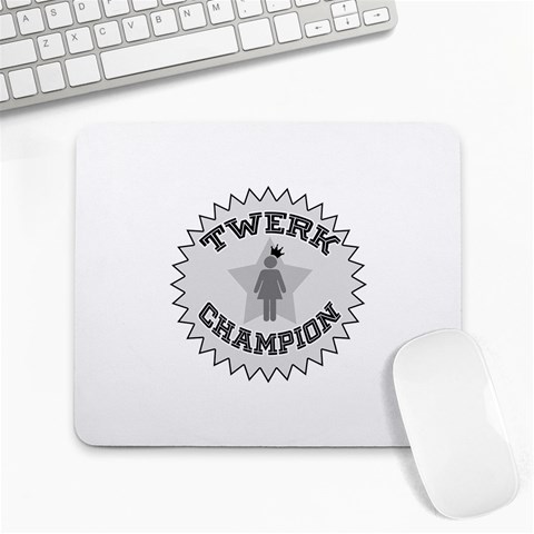 Twerk Champion Large Mousepad from ArtsNow.com Front