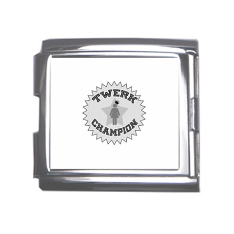 Twerk Champion Mega Link Italian Charm (18mm) from ArtsNow.com Front