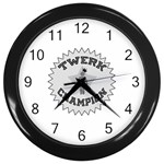 Twerk Champion Wall Clock (Black)