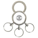 Twerk Champion 3-Ring Key Chain
