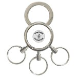 Twerk Champion 3-Ring Key Chain