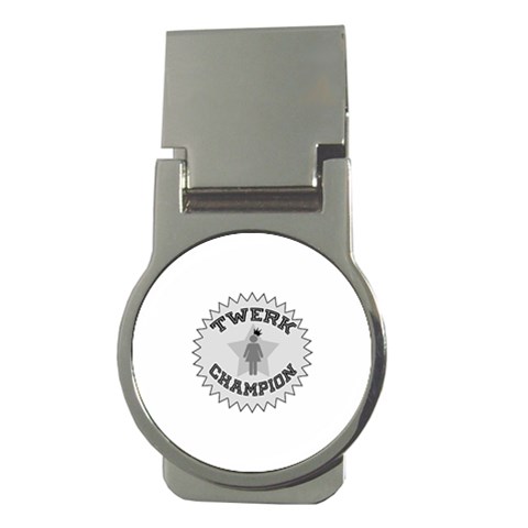 Twerk Champion Money Clip (Round) from ArtsNow.com Front