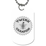 Twerk Champion Dog Tag (Two Sides)