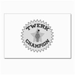 Twerk Champion Postcard 4  x 6 