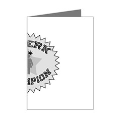 Twerk Champion Mini Greeting Card from ArtsNow.com Left