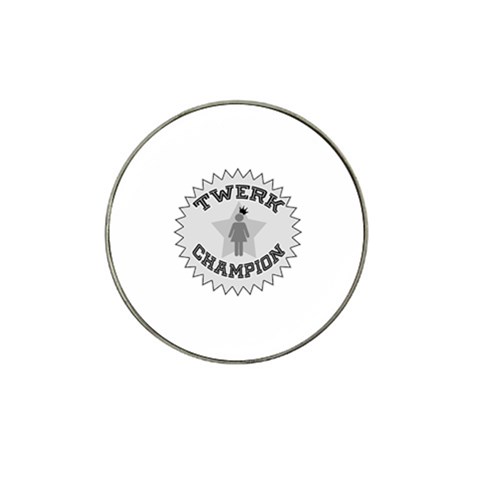Twerk Champion Hat Clip Ball Marker from ArtsNow.com Front