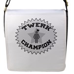 Twerk Champion Flap Closure Messenger Bag (Small)